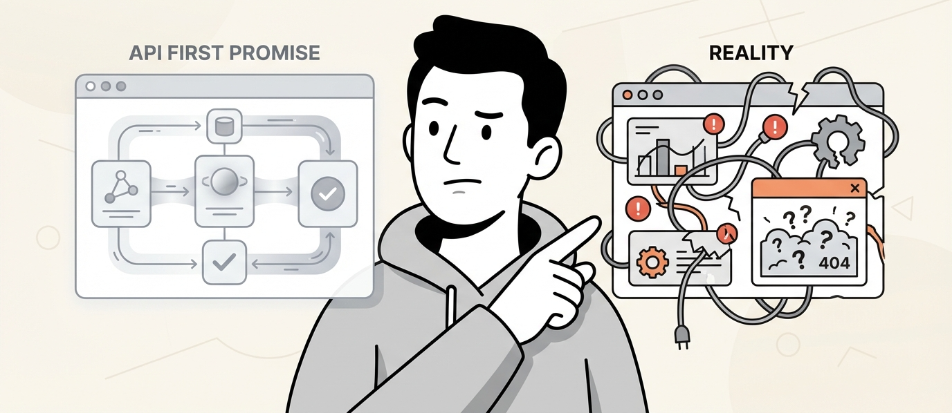 Cover Image for The great API first lie: What it really means and how to get it right